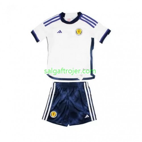 Skotland Fodboldtrøjer Børn Udebanesæt 2022 Kort ærmer Skotland Fodboldtrøjer Børn Udebanesæt 2022 Kort ærmer